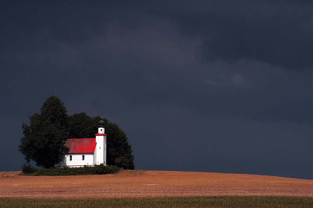 vor dem Gewitter