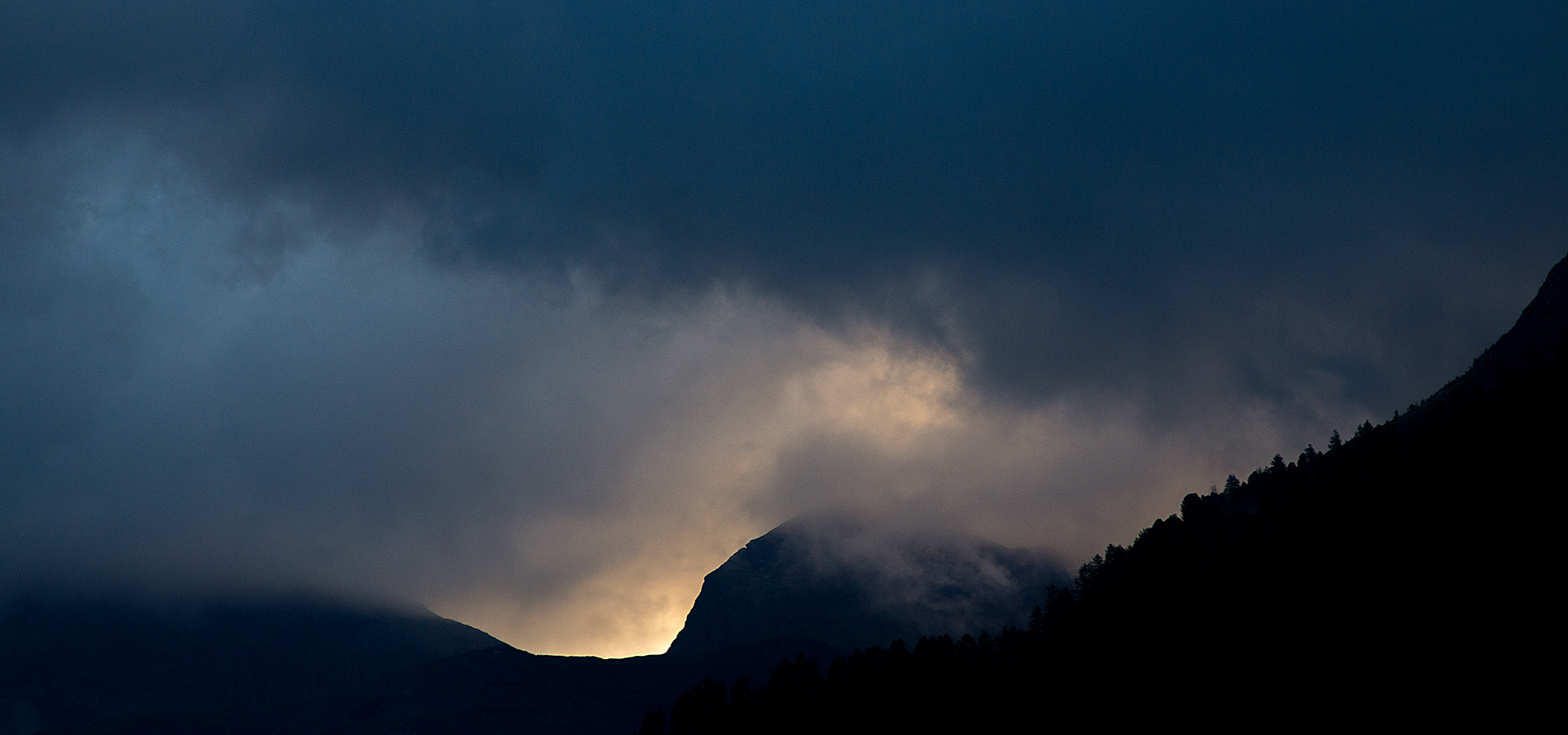 vor dem Gewitter