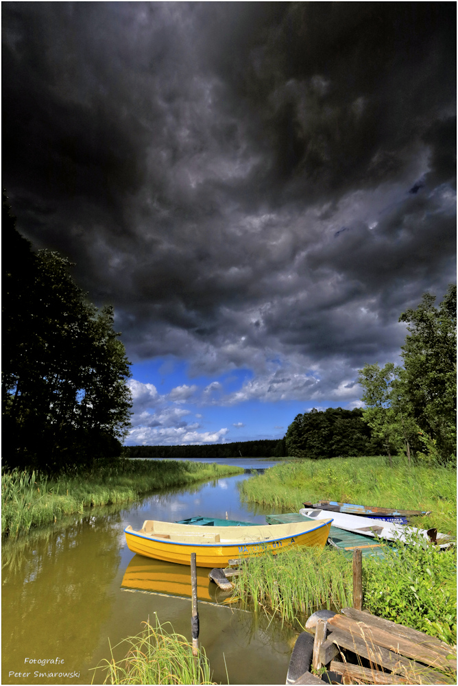 Vor dem Gewitter