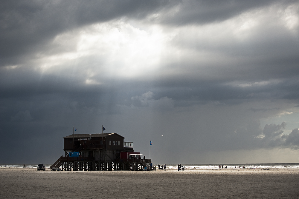 Vor dem Gewitter in St. Peter-Ording