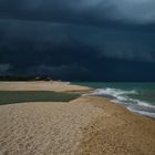 Vor dem Gewitter ( Nomana Beach Italien )