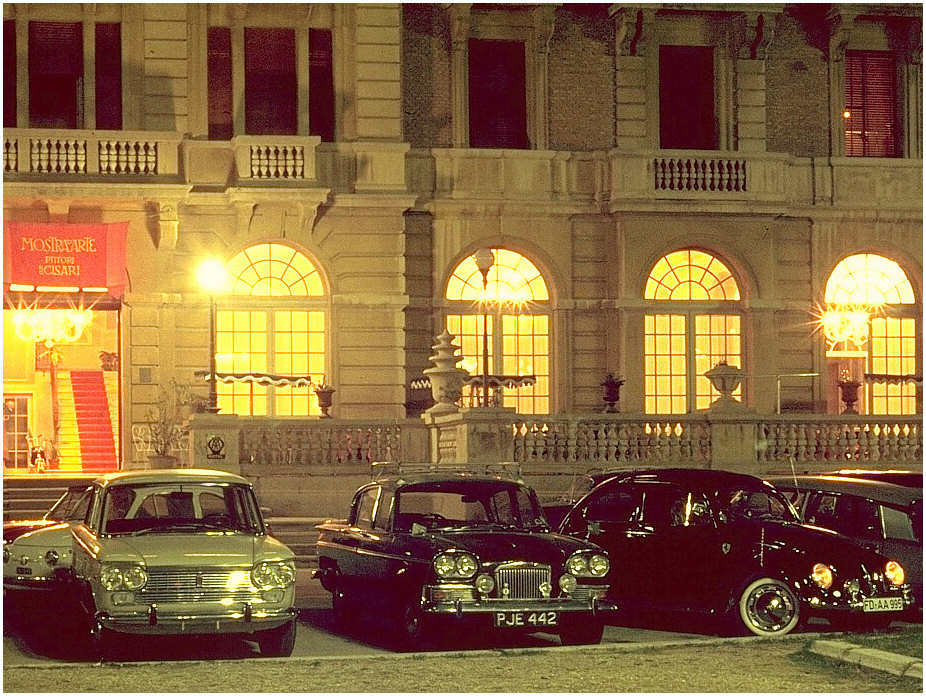 vor dem Grand Hotel Rimini 1975