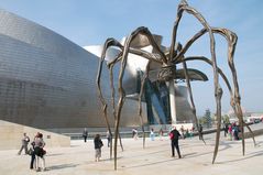 vor dem Guggenheim, Bilbao