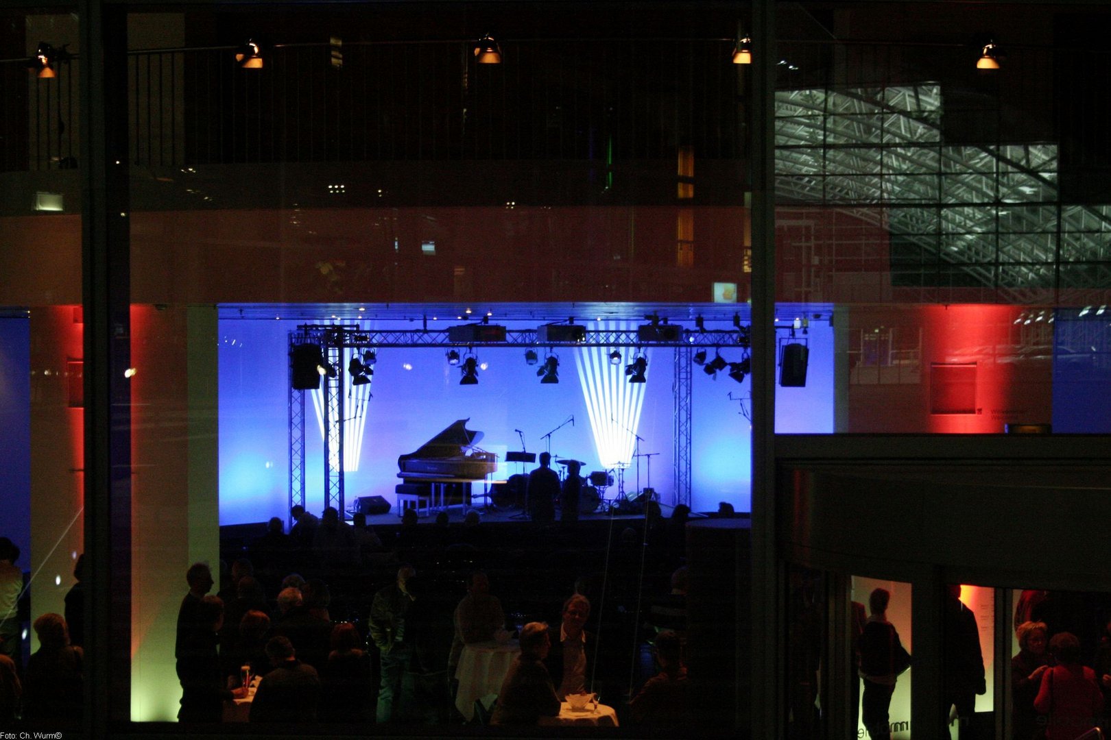 Vor dem Konzert, Audi Forum Ingolstadt