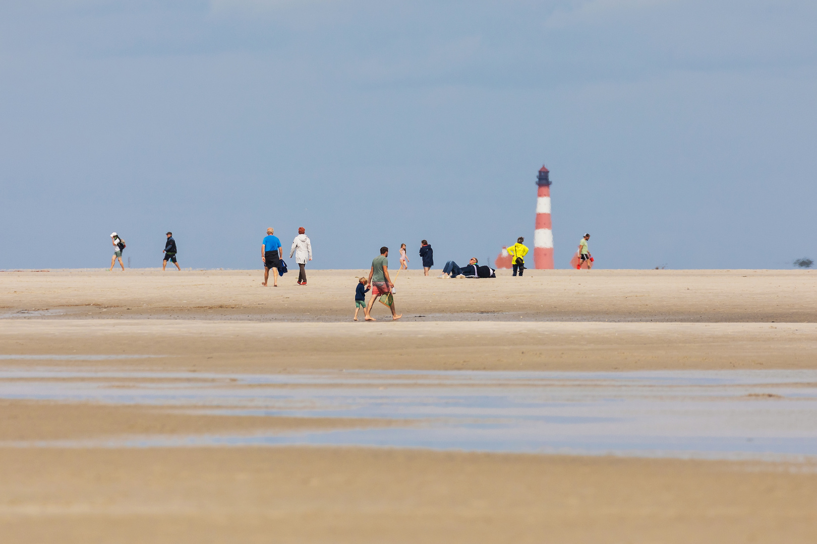 Vor dem Leuchtturm