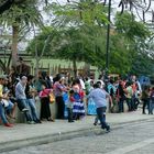 Vor dem Mezcalfest in Oaxaca