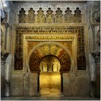 Vor dem Mihrab der Mezquita