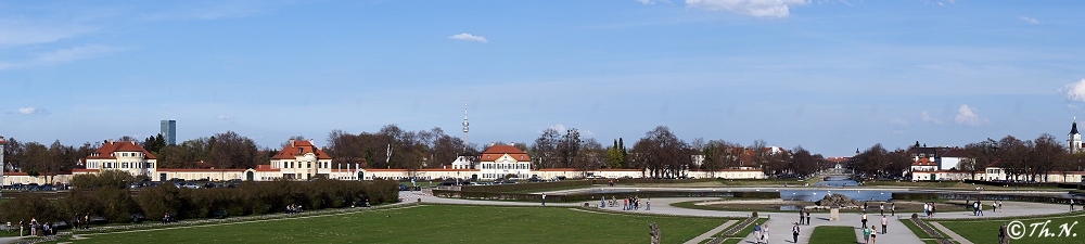 Vor dem Nymphenburger Schloss, München