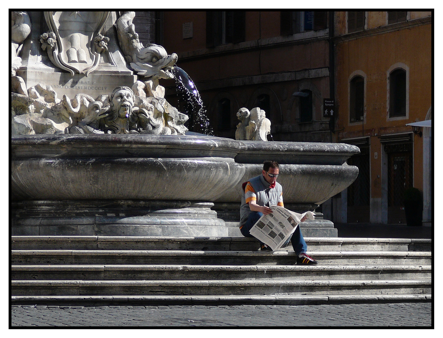 Vor dem Pantheon