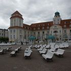 Vor dem Rathaus in Binz