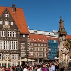 Vor dem Rathaus in Bremen