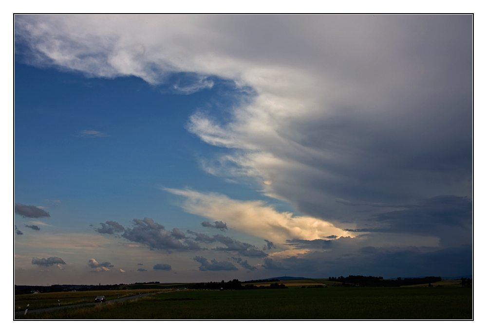 vor dem Regen