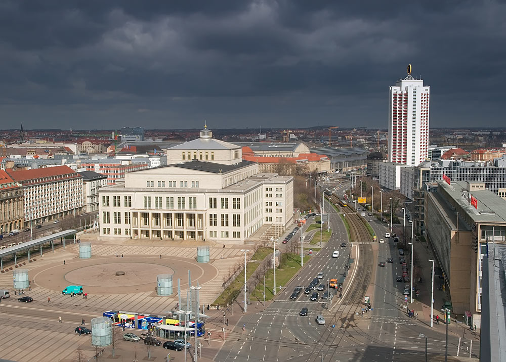 vor dem Regen