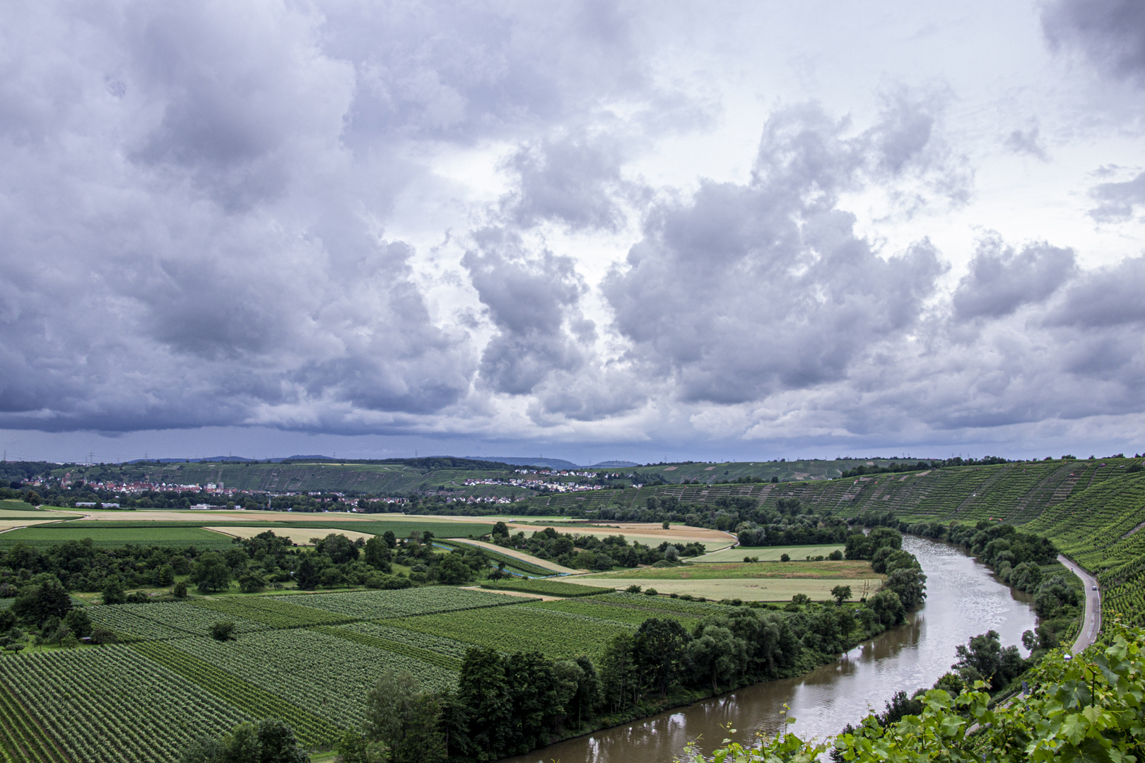 vor dem Regen