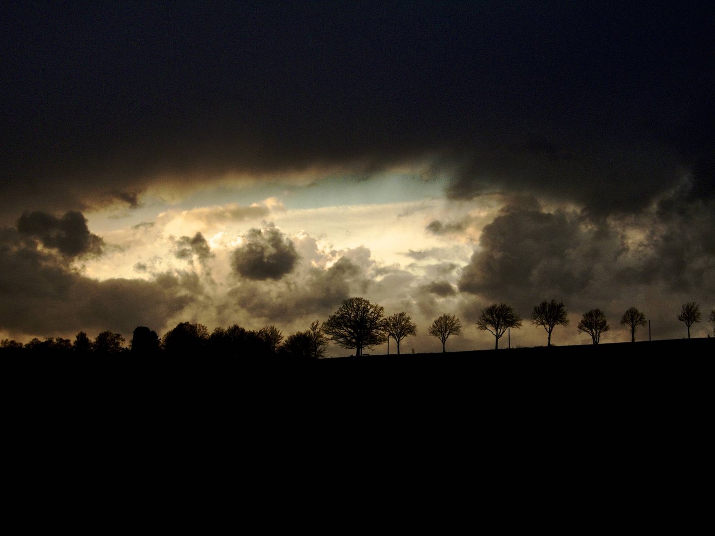 Vor dem Regen