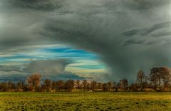 vor dem Regen