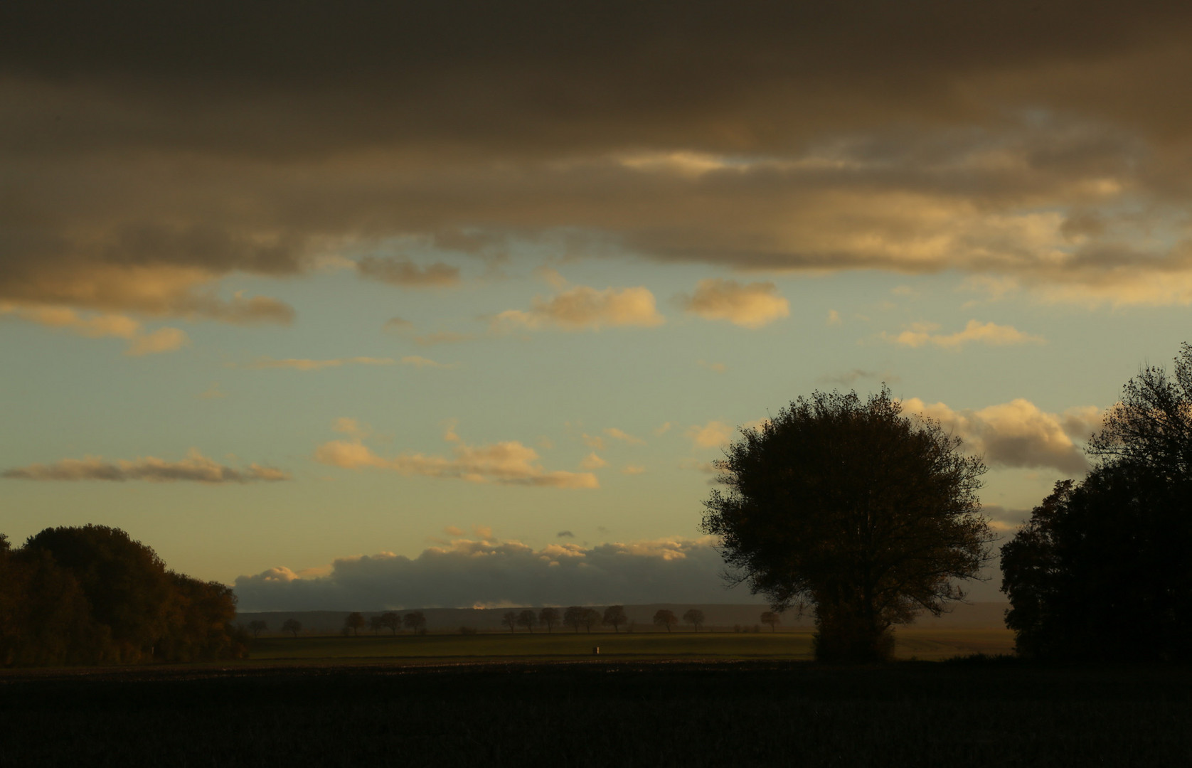 Vor dem Regen