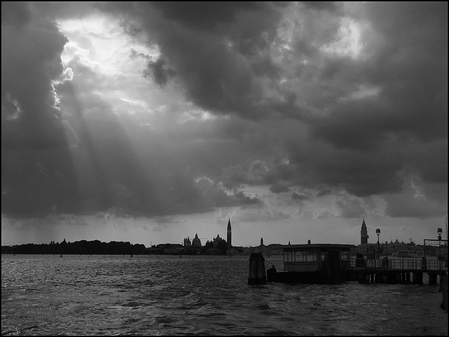 vor dem Regen