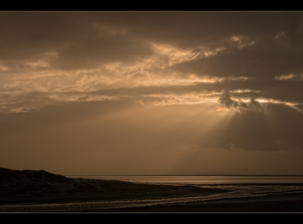 vor dem Regen