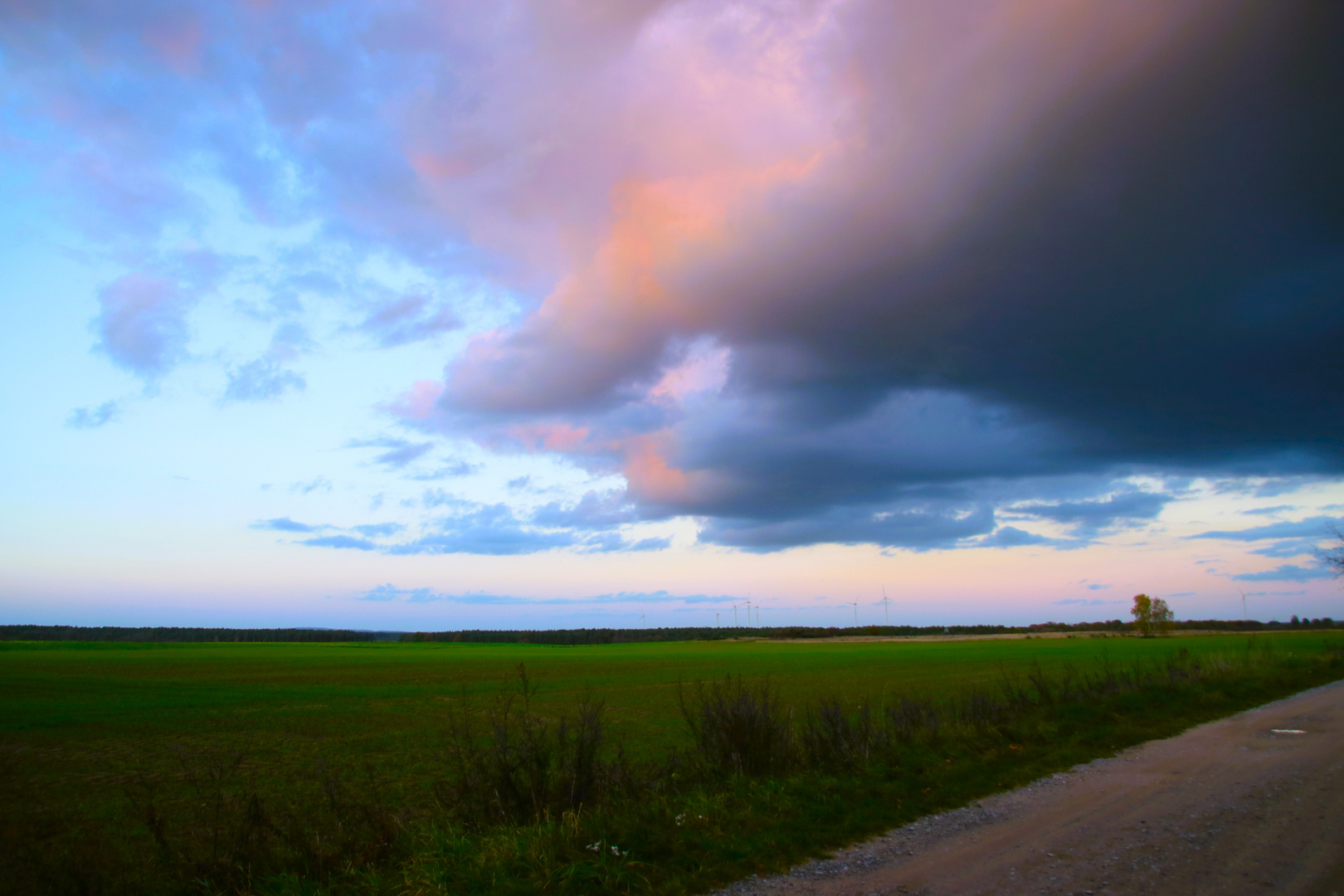 Vor dem Regen