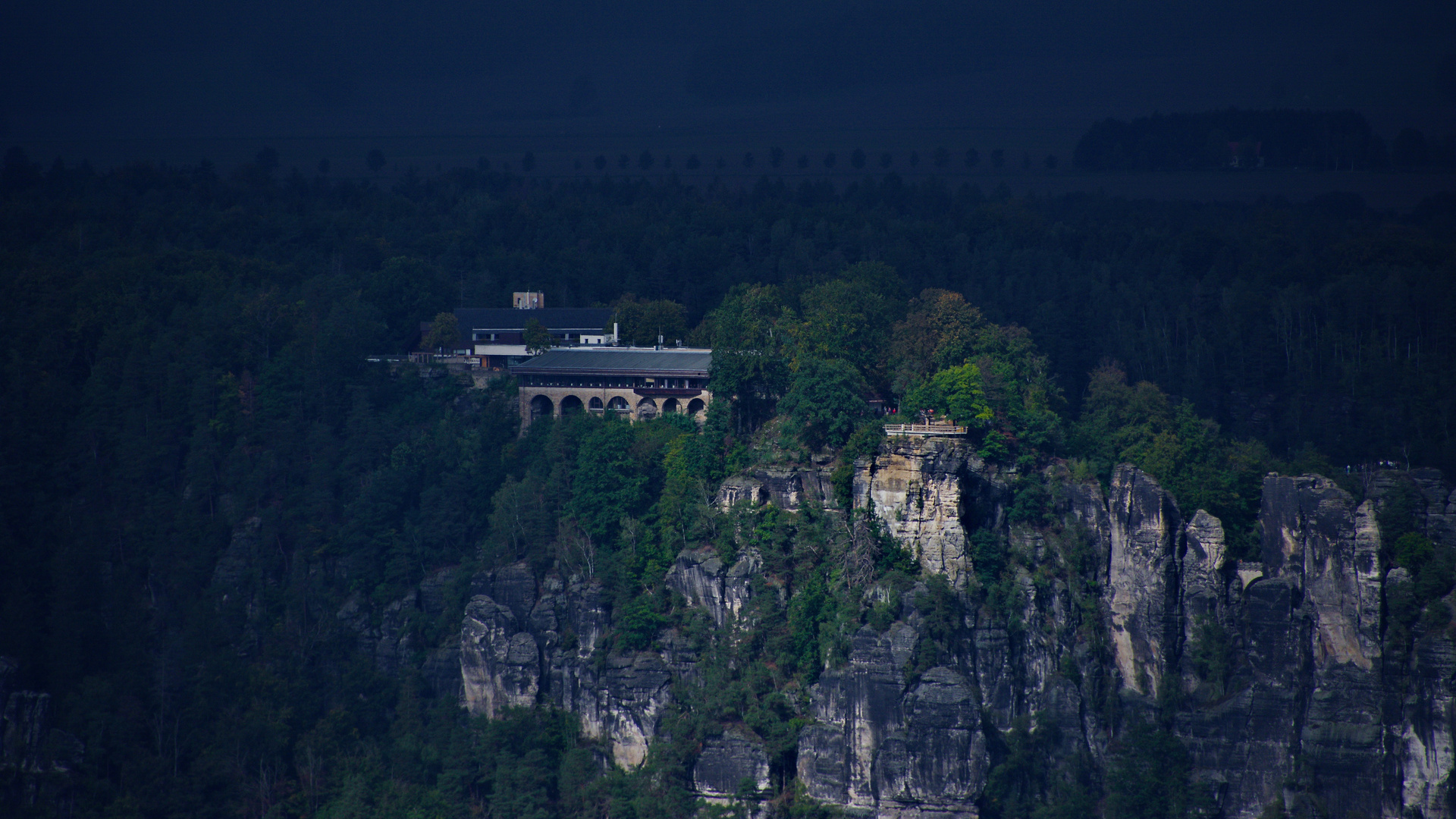 vor dem Regen