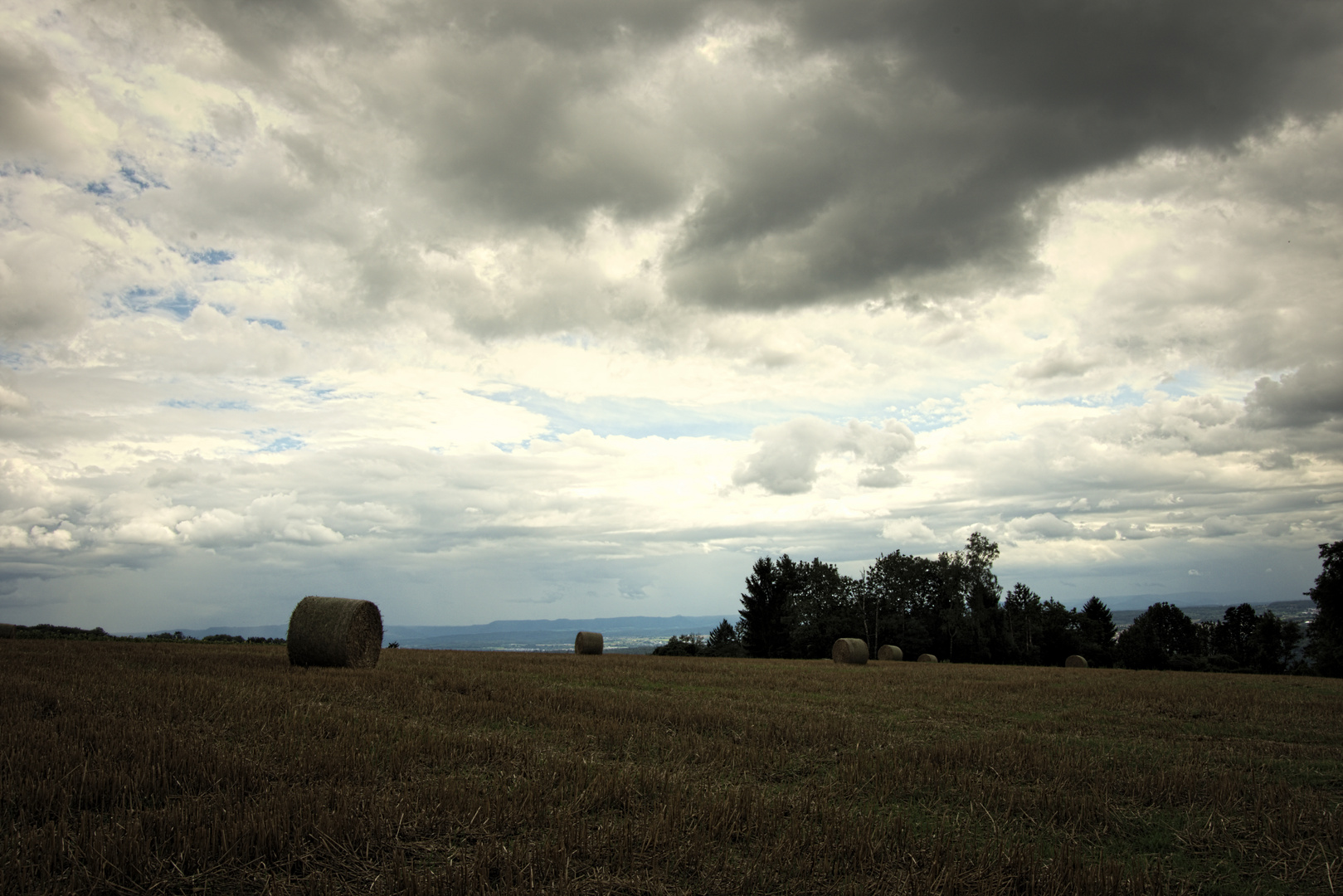 vor dem Regen