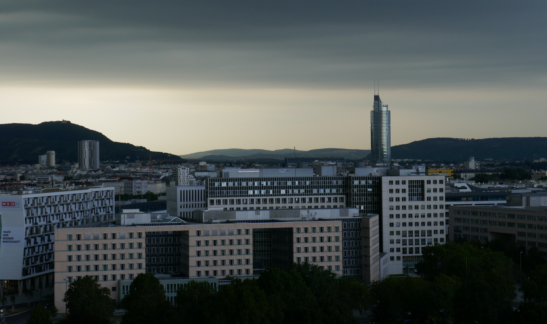 vor dem Regen