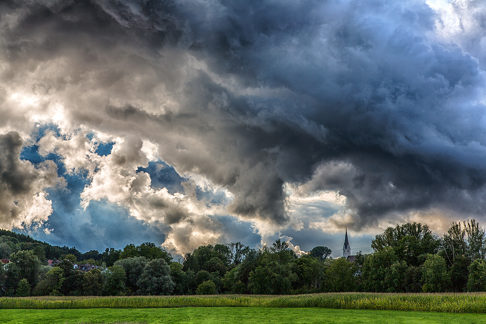 vor dem Regen