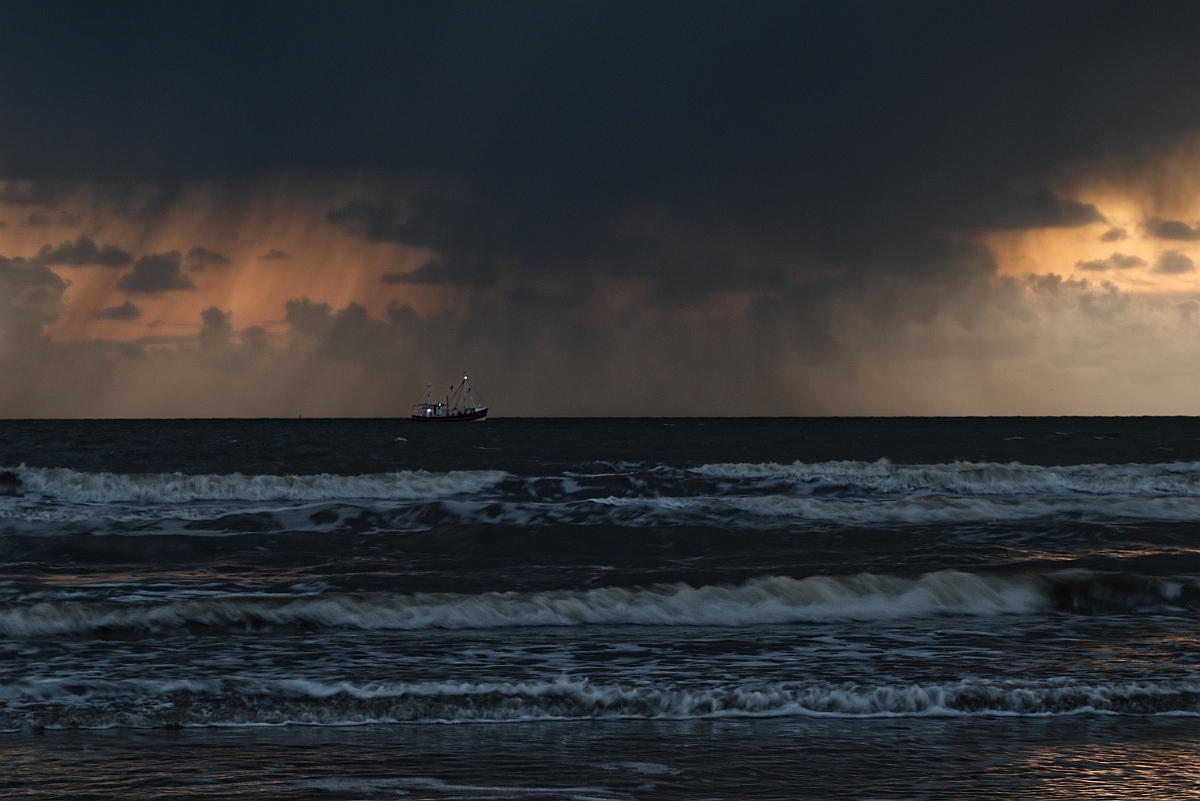 vor dem Regen