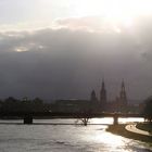 Vor dem Regen in Dresden