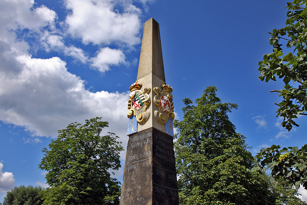 Vor dem Schloß Moritzburg