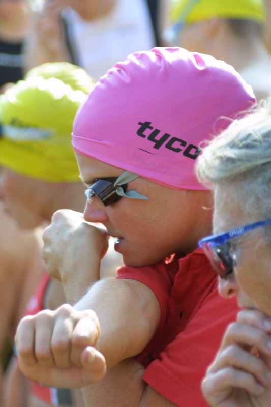 vor dem schwimmen