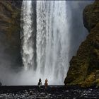 vor dem Skogafoss