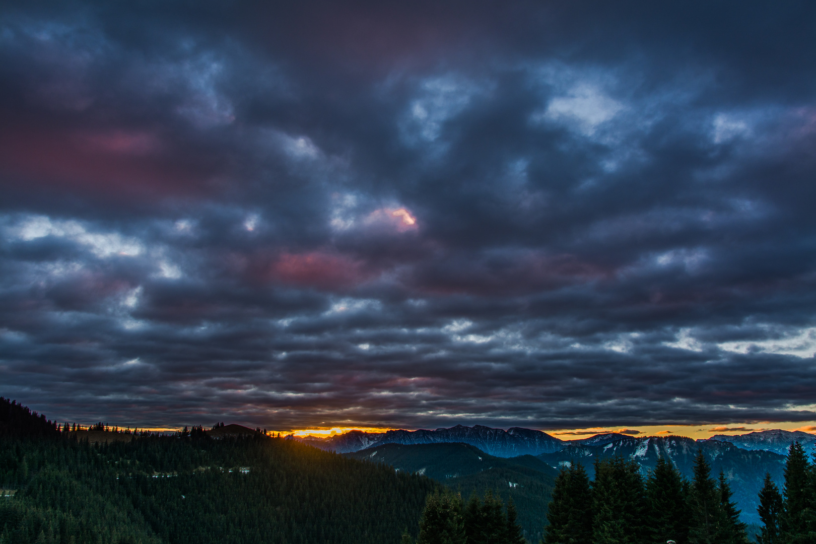 Vor dem Sonnenaufgang