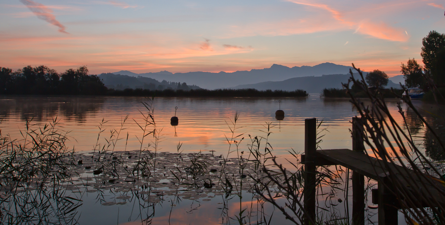 vor dem Sonnenaufgang