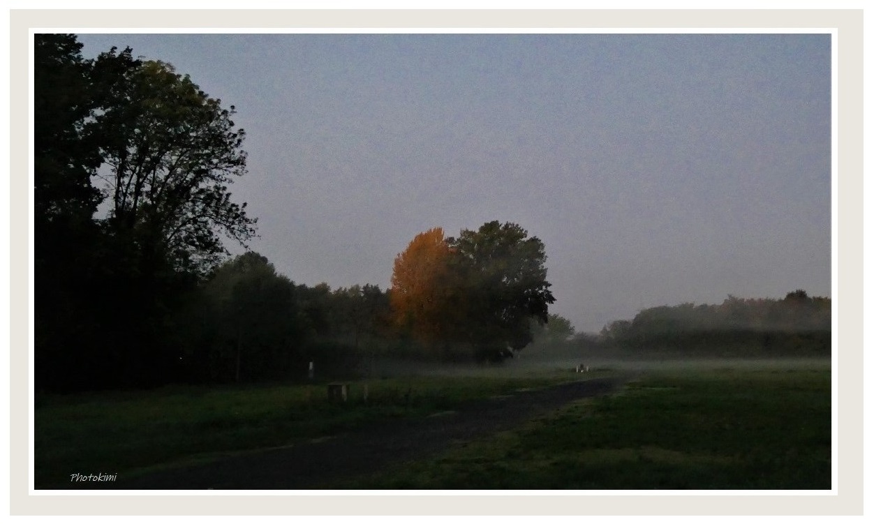 Vor dem Sonnenaufgang