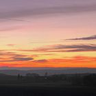 Vor dem Sonnenaufgang am letzten Freitag, Gemarkung Köttewitz, LK Sächsische Schweiz