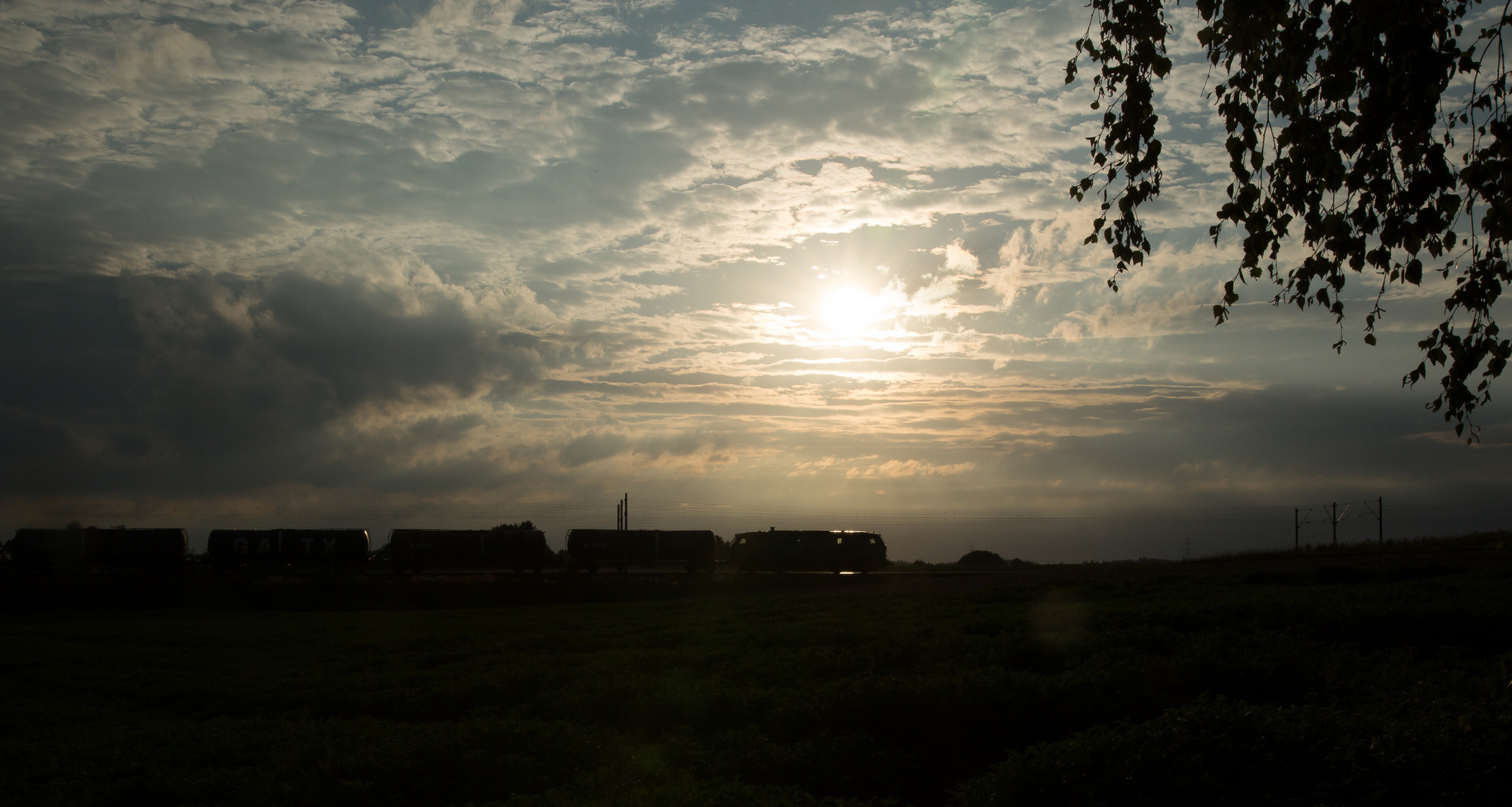 Vor dem Sonnenuntergang