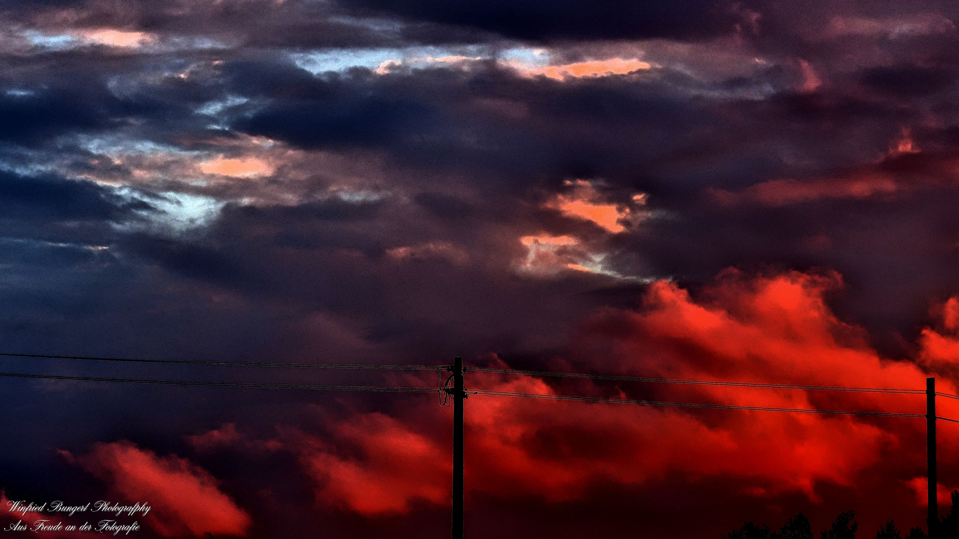 Vor dem Sonnenuntergang