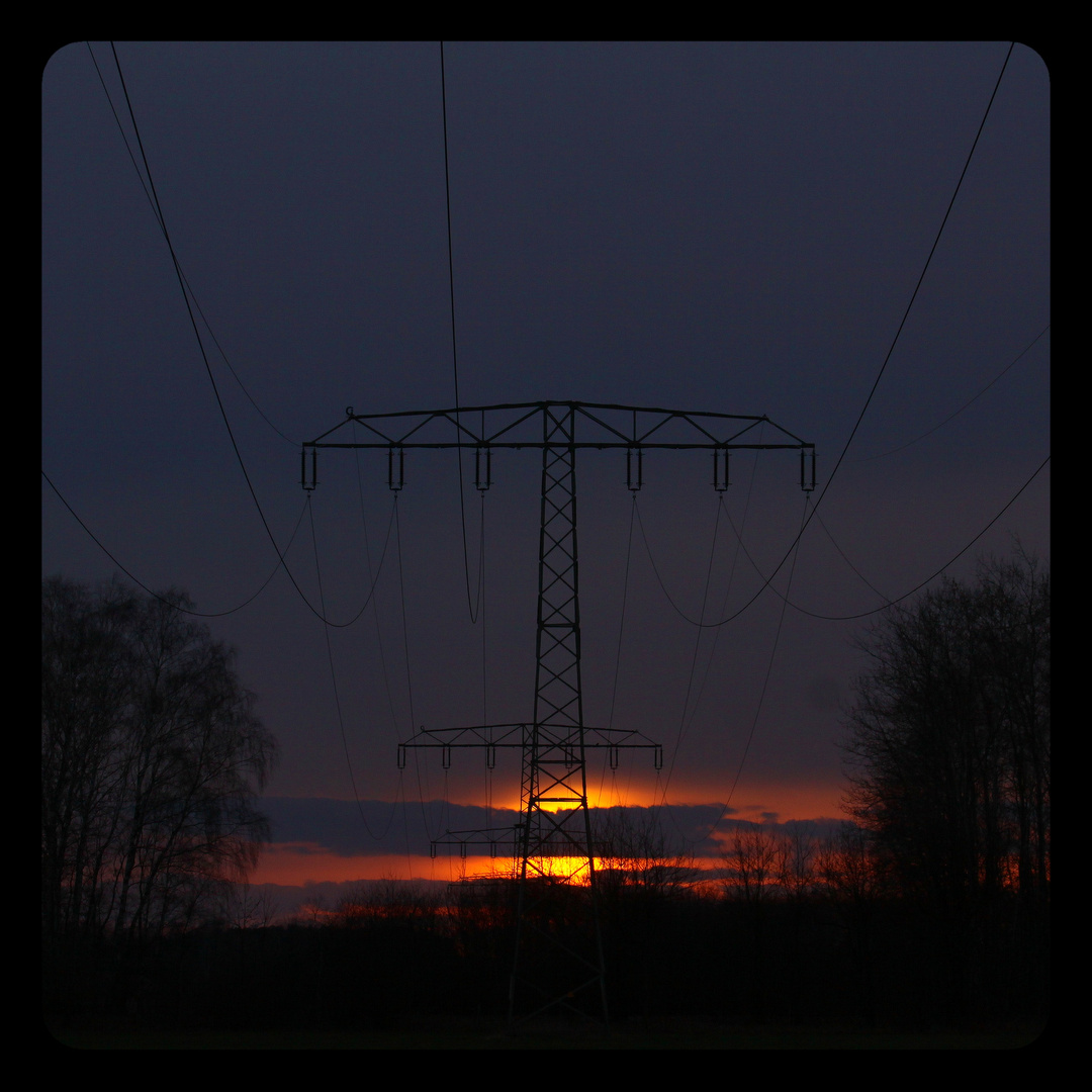 Vor dem Sonnenuntergang