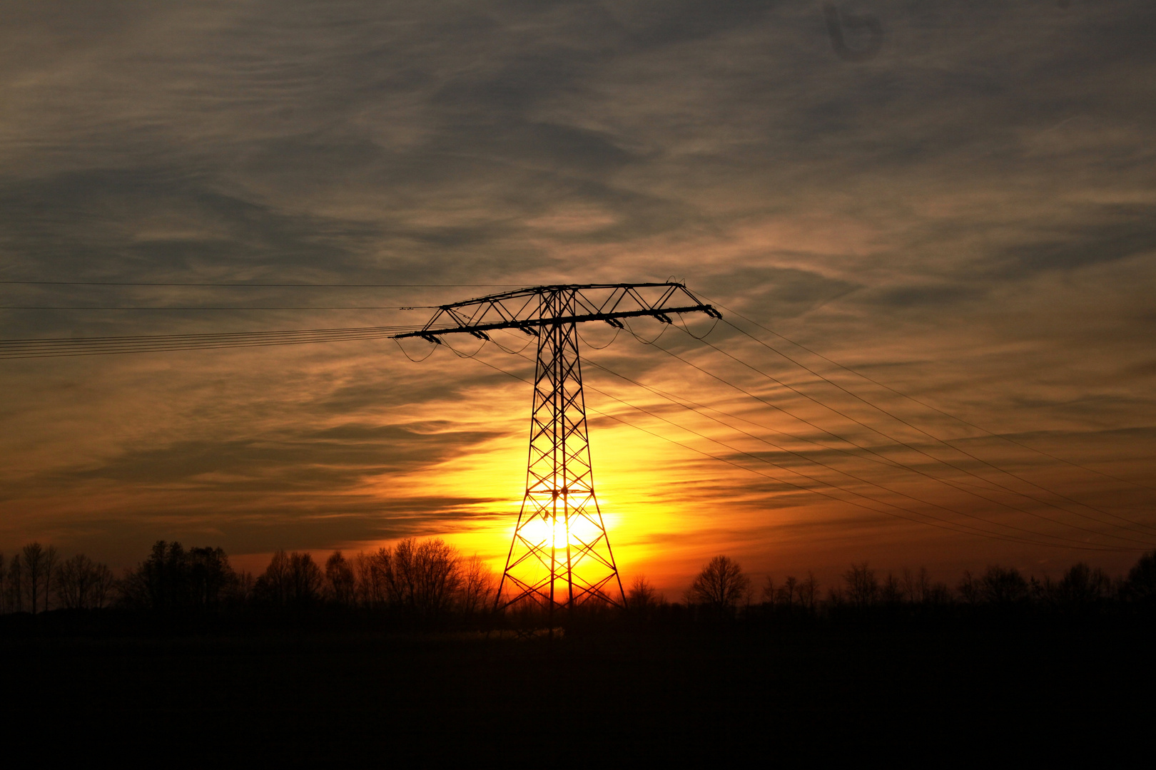 Vor dem Sonnenuntergang