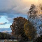 Vor dem Sturm am Mittellandkanal