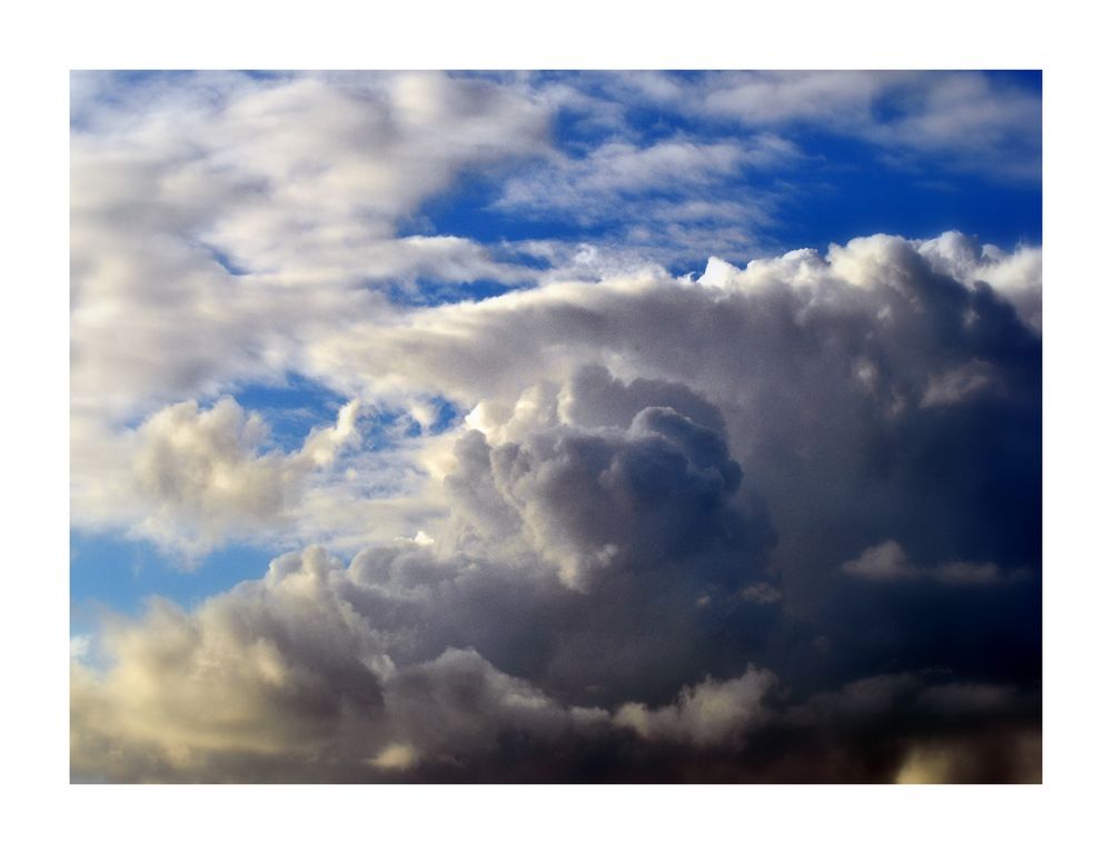 vor dem Unwetter