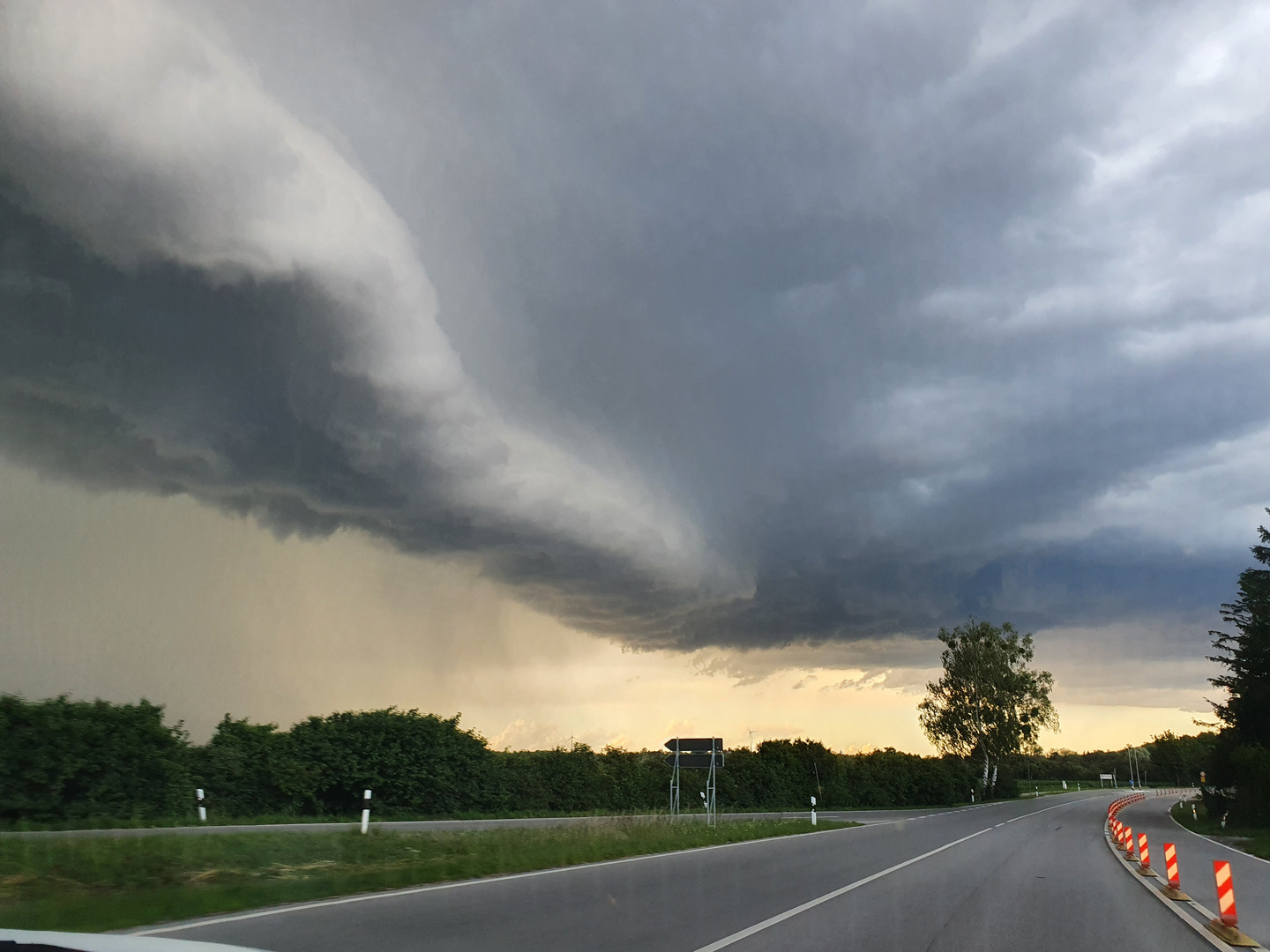 Vor dem Unwetter