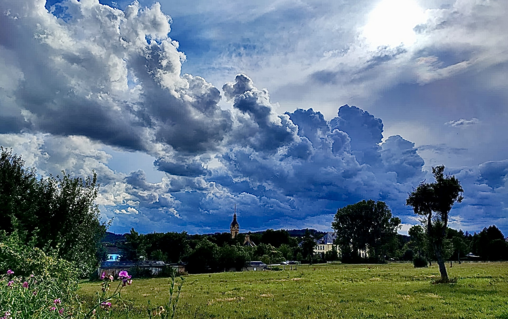 Vor dem Unwetter