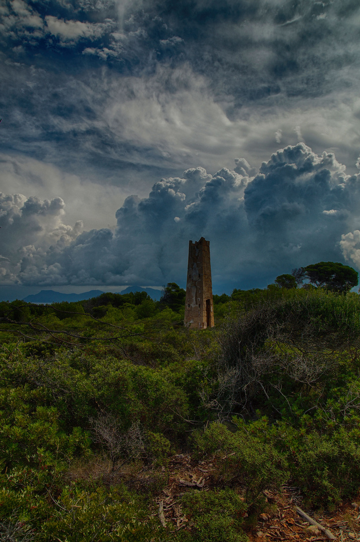 Vor dem Unwetter