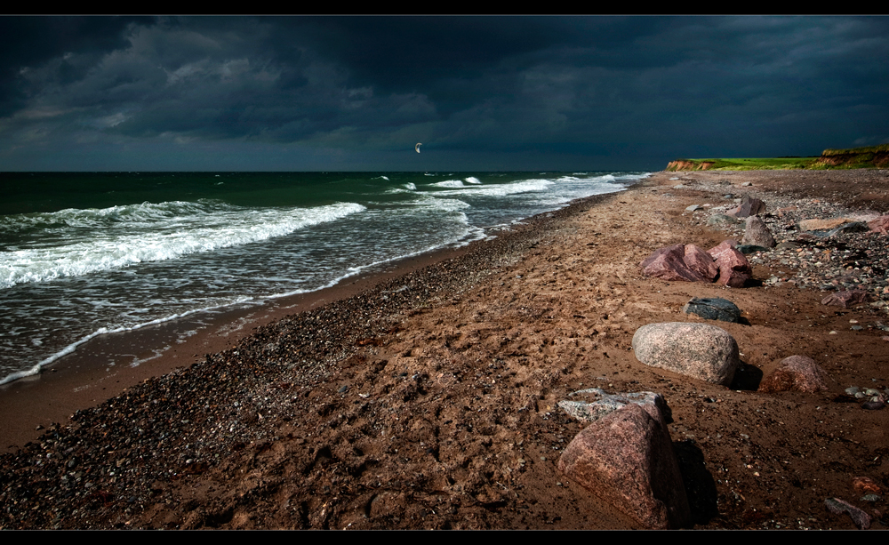 vor dem Unwetter