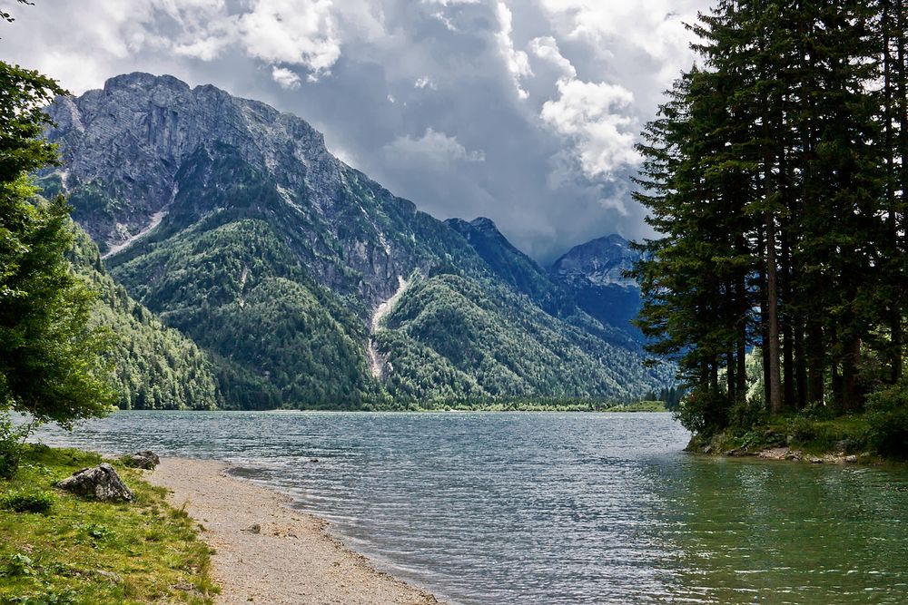 Vor dem Unwetter am Predilsee