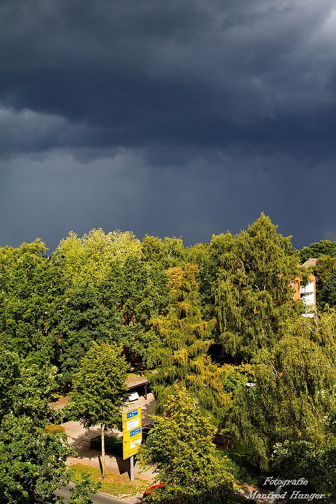 Vor dem Unwetter