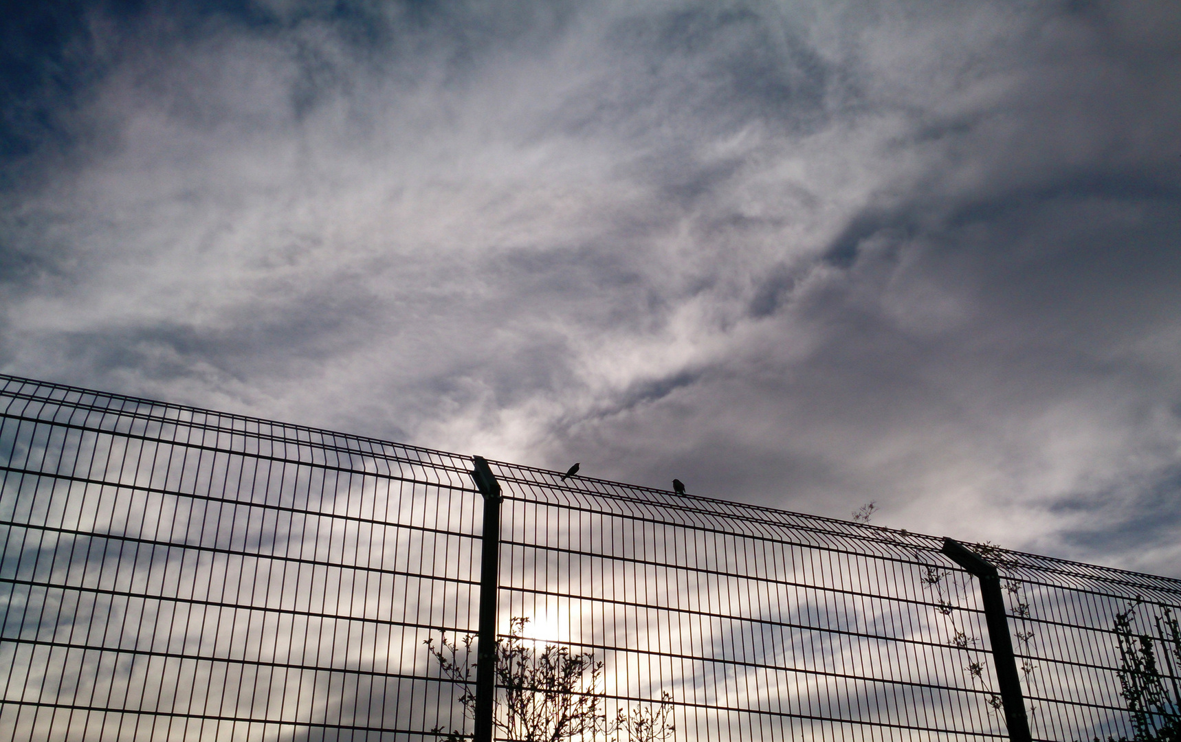 Vor dem Unwetter